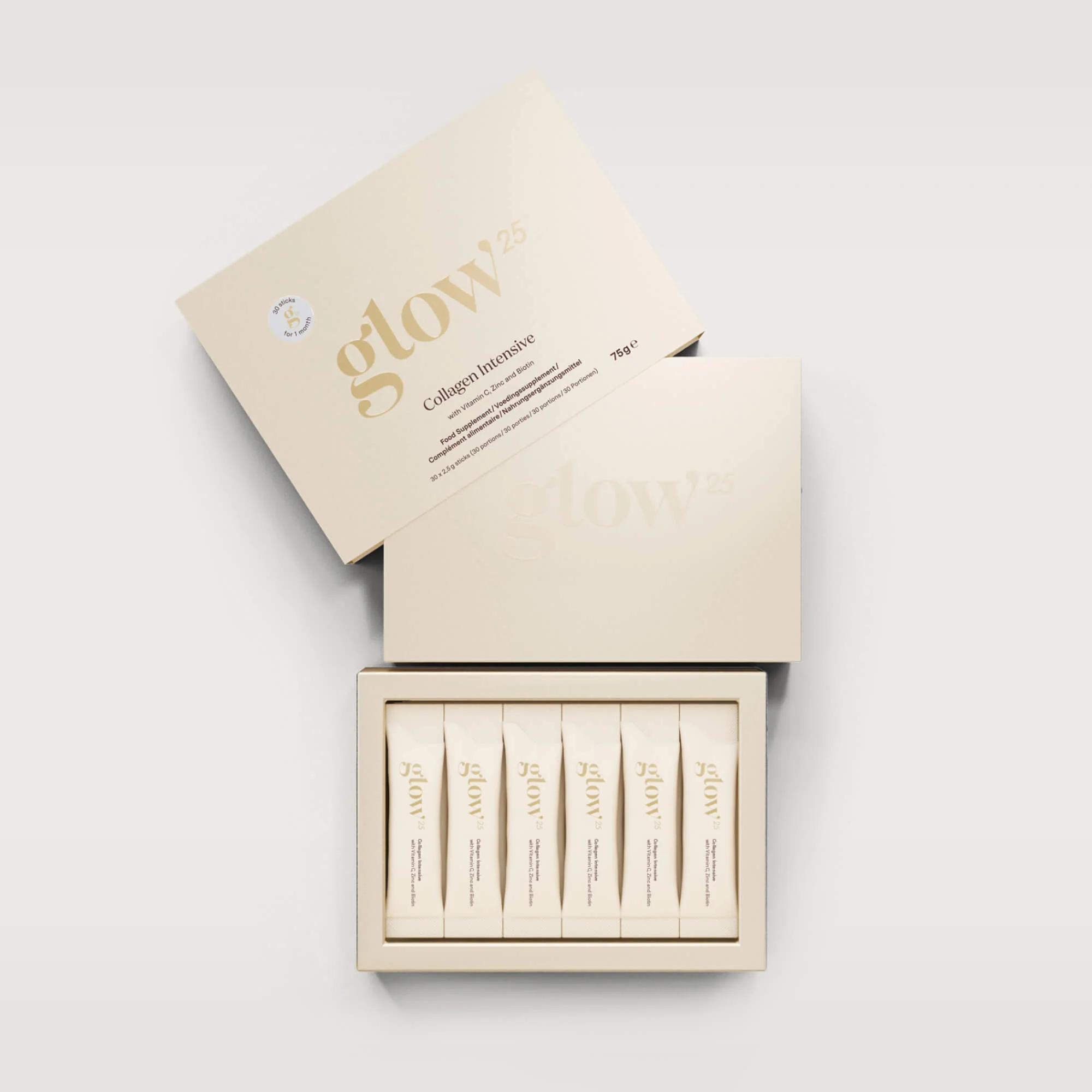 Confezione di Glow25® Collagene Originale in polvere